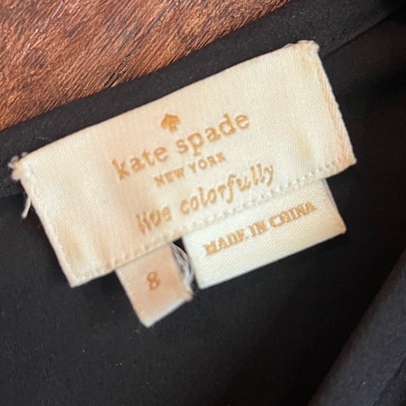 Kate spade Womens romper jumpsuit black size 8 - Picture 3 of 6